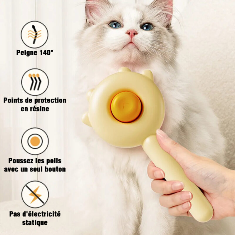 Brosse de toilettage pour animaux